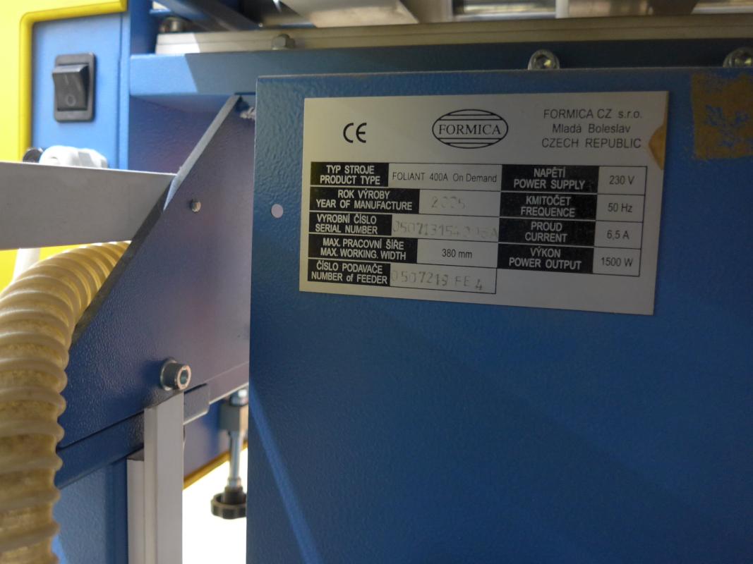 Laminiermaschine Foliant 400 A Demand Vollautomat mit automatischem Sauganleger – Bild 4