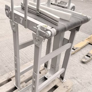 SOLEMA kurzer Bandtransporttisch Bandbreite 50cm, Tischlänge 60cm