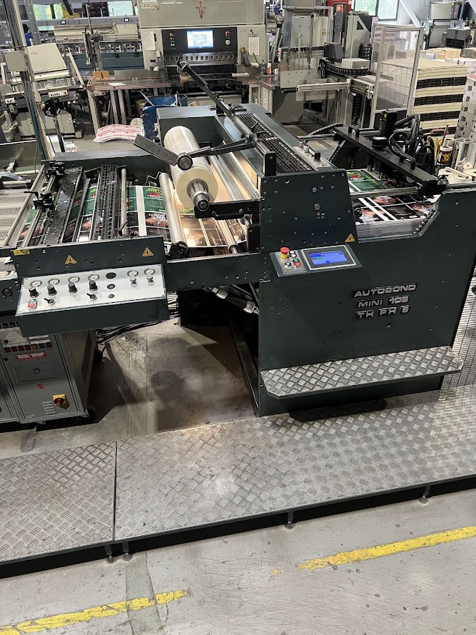 Thermische Laminiermaschine für Bogen im Format 3B Autobond mini 105 TH PH VS