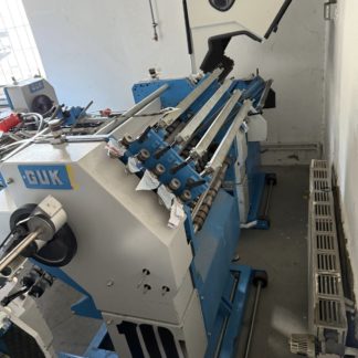 mobiles, hydraulisch Höhenverstellbares zweites Acht - Taschenfalzwerk GUK FA 50-8 HT mit Eigensteuerung